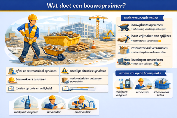 Wat doet een bouwopruimer
